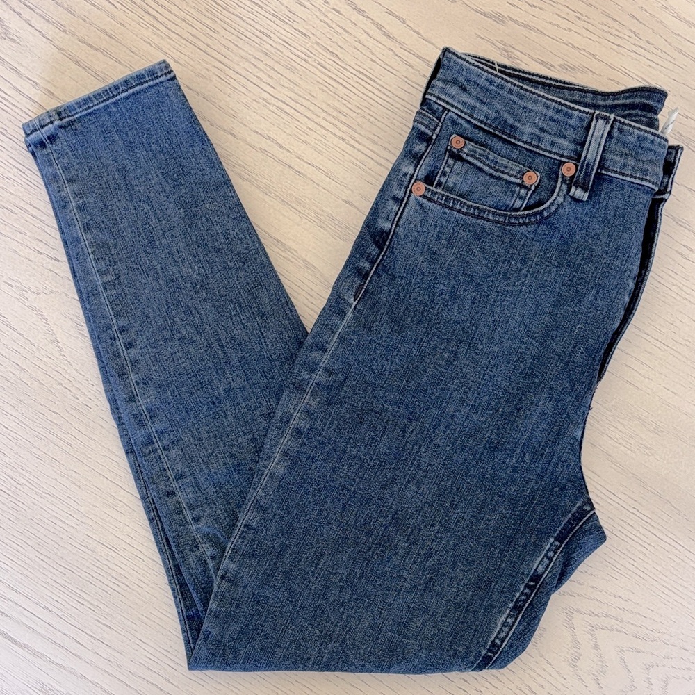 Y2K Rag & Bone Dark Blue Skinny Jeans for women size 29